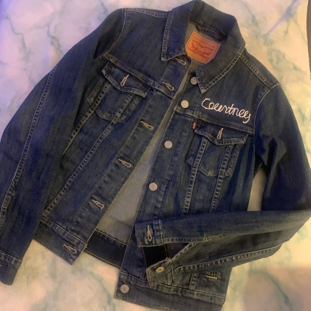 Levi’s Customized Denim Jean Jacket M